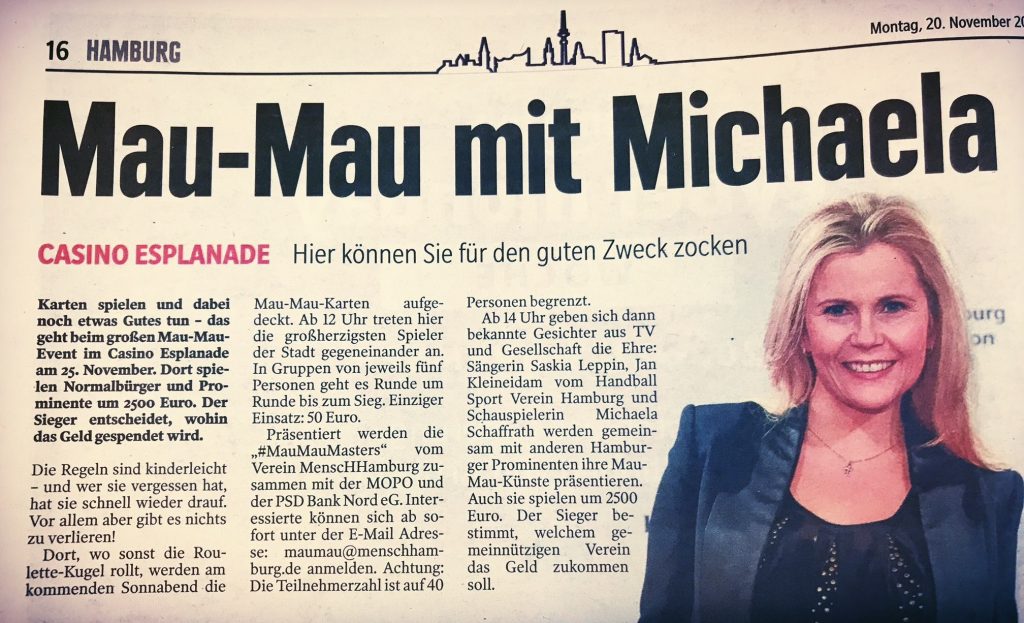 Michaela Schffrath mau mau hamburg casino esplanade